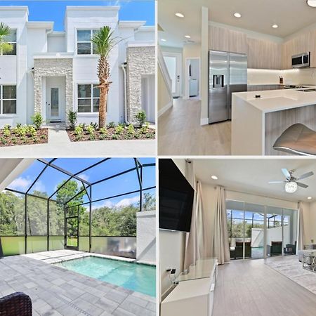 New 2022 Spacious&Tranquil Townhouse Near Disney - 4Br - 3Fb Orlando Exterior photo