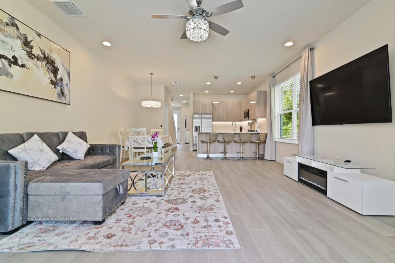 New 2022 Spacious&Tranquil Townhouse Near Disney - 4Br - 3Fb Orlando Exterior photo