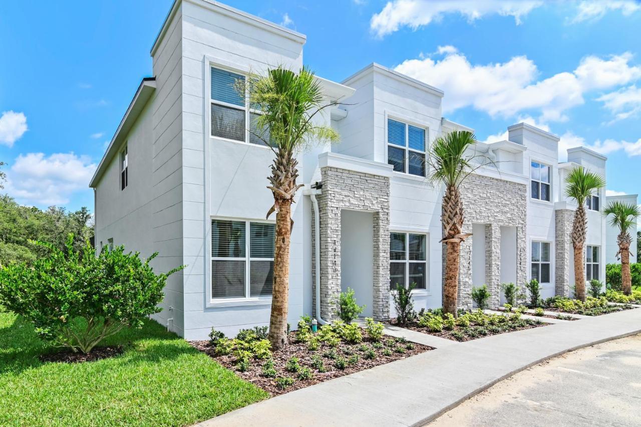 New 2022 Spacious&Tranquil Townhouse Near Disney - 4Br - 3Fb Orlando Exterior photo